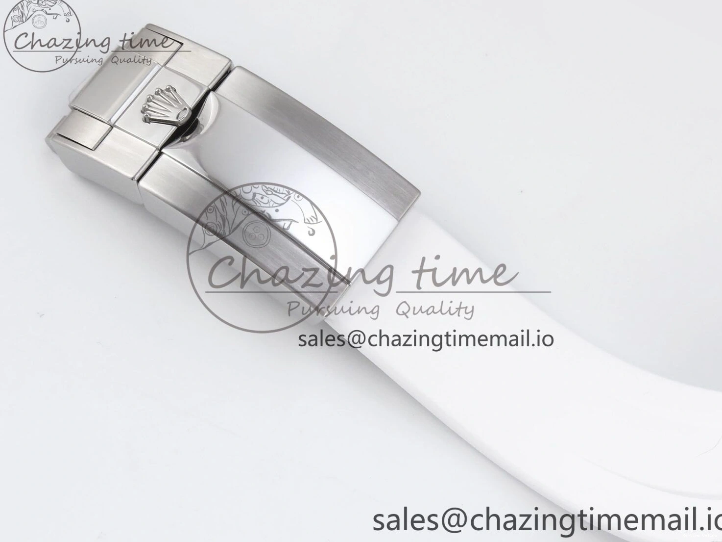 0407 Daytona AET Remould N6F 1:1 Best Edition Meteorite Dial on White Rubber Strap SA TopPick 920